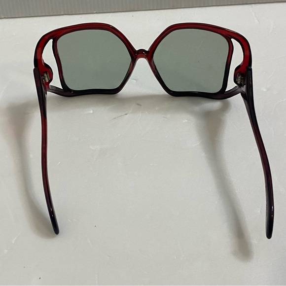 Oversized Chic Brown Square Sunglasses